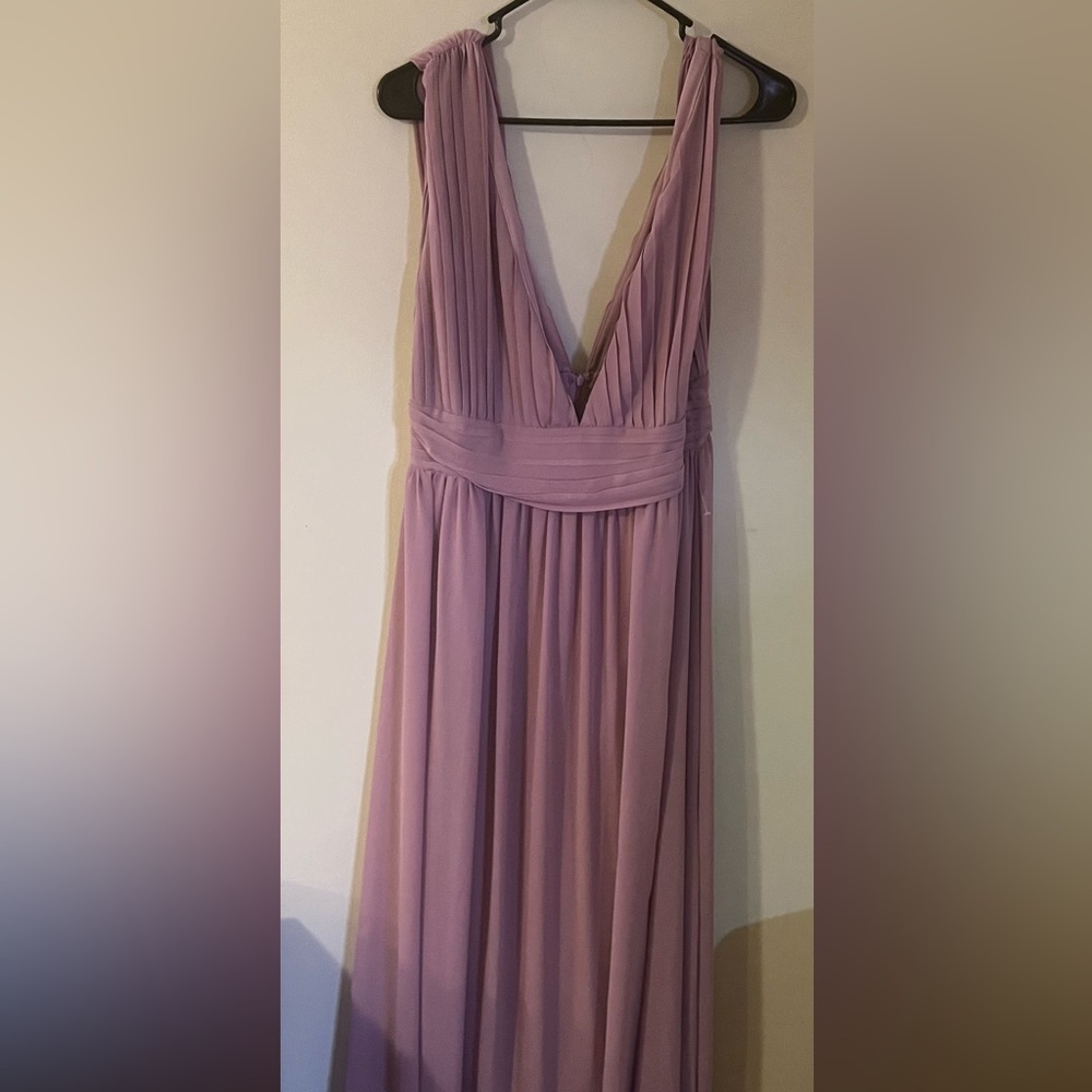 Love X Design Maxi wedding gown is lilac/light purple